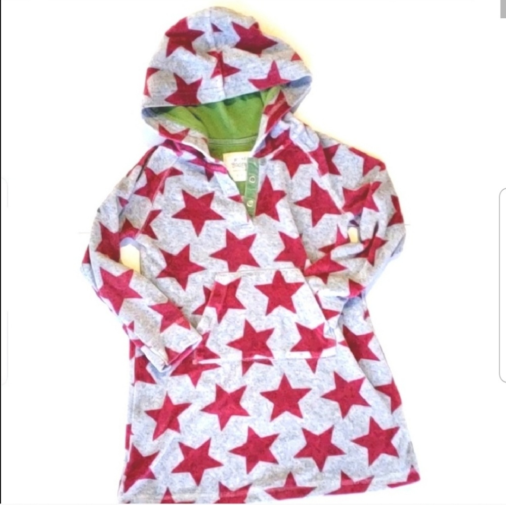 Mini Boden Velour Star Dress